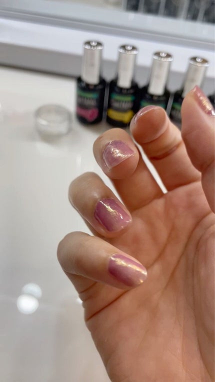 ジェルネイル(ライト対応)/セリア/ジェルネイルの人気ショート動画