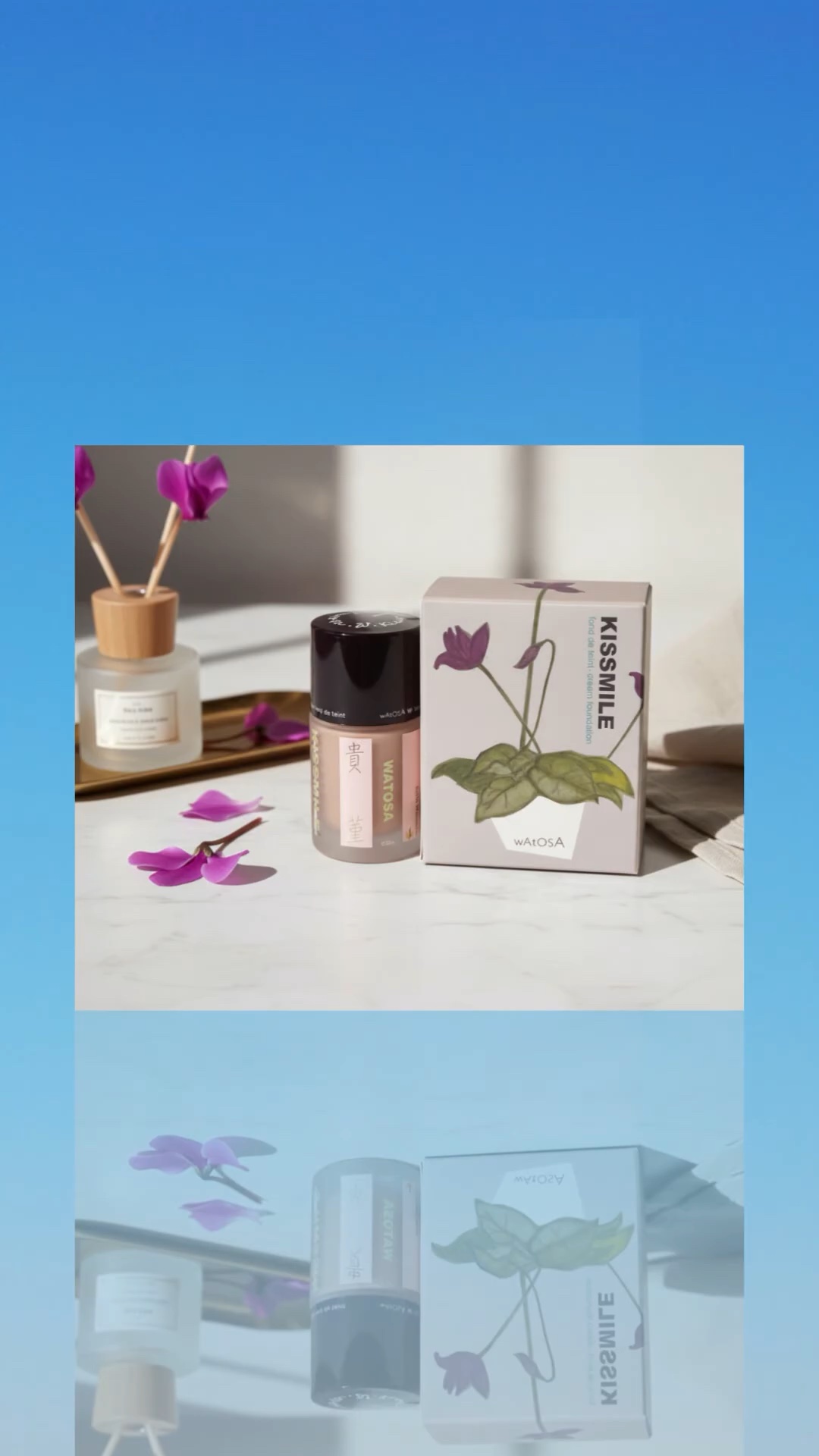 キスミレ ファンデーション クリーム/ワトゥサ/クリーム・エマルジョンファンデーションの動画クチコミ1つ目