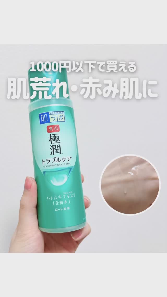 薬用 極潤 スキンコンディショナー/肌ラボ/化粧水を使ったクチコミ（1枚目）