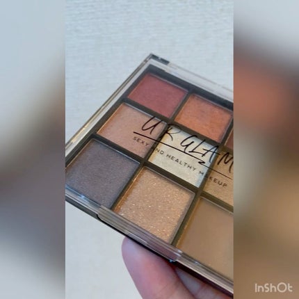 UR GLAM BLOOMING EYE COLOR PALETTE/U R GLAM/アイシャドウパレットの人気ショート動画