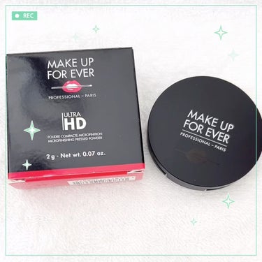 MAKE UP FOR EVER ウルトラHDプレストパウダーのクチコミ「【MAKE UP FOR EVER】
ウルトラHDプレストパウダー
01　トランスルーセント　.....」（1枚目）