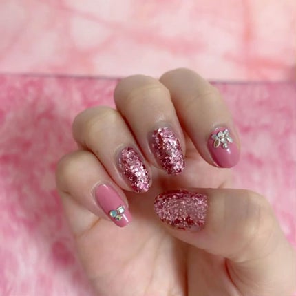 Flamboyant(フランボヤン) ピールオフネイル/DAISO/マニキュアを使ったクチコミ(4枚目)