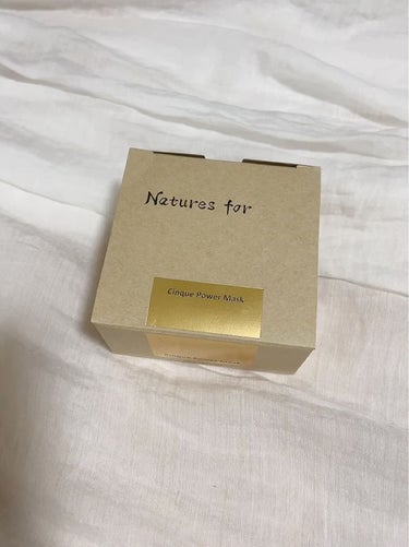 チンクエパワーマスク/Natures for/オールインワン化粧品を使ったクチコミ（1枚目）