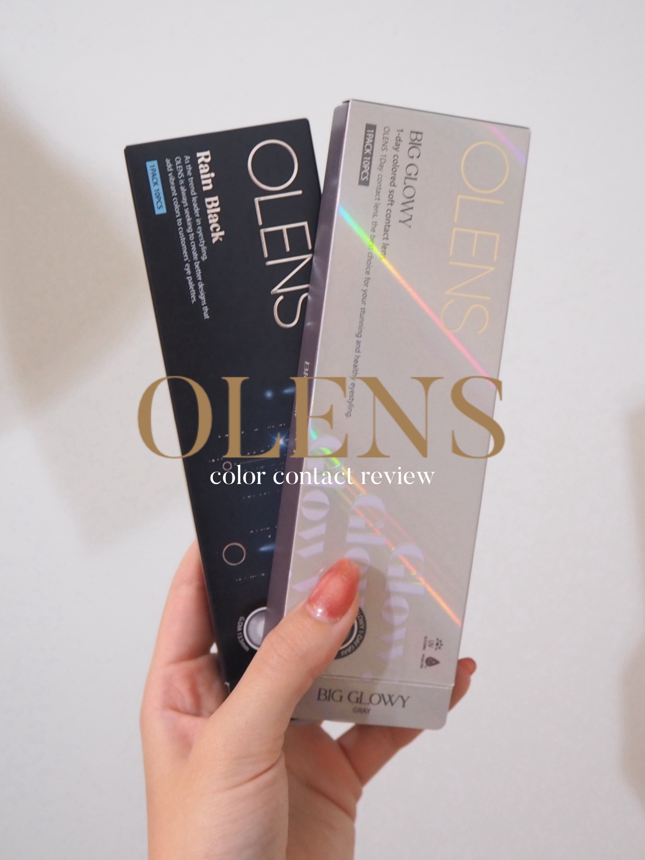 Rain 1day/OLENS/ワンデー（１DAY）カラコンの動画クチコミ5つ目