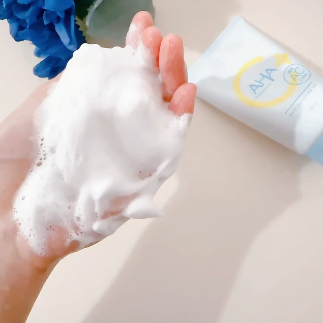 薬用ウォッシュクレンジング AC/クレンジングリサーチ/洗顔フォームの動画クチコミ1つ目