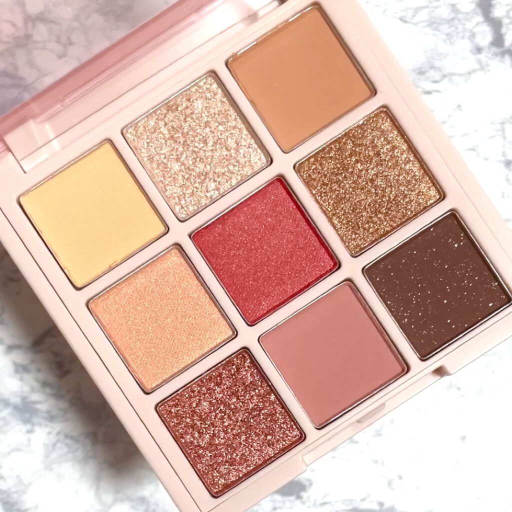 カメリア アイパレット/innisfree/アイシャドウパレットを使ったクチコミ（3枚目）