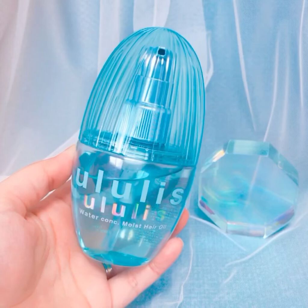 ウォーターコンク モイストヘアオイル/ululis/ヘアオイルを使ったクチコミ（3枚目）