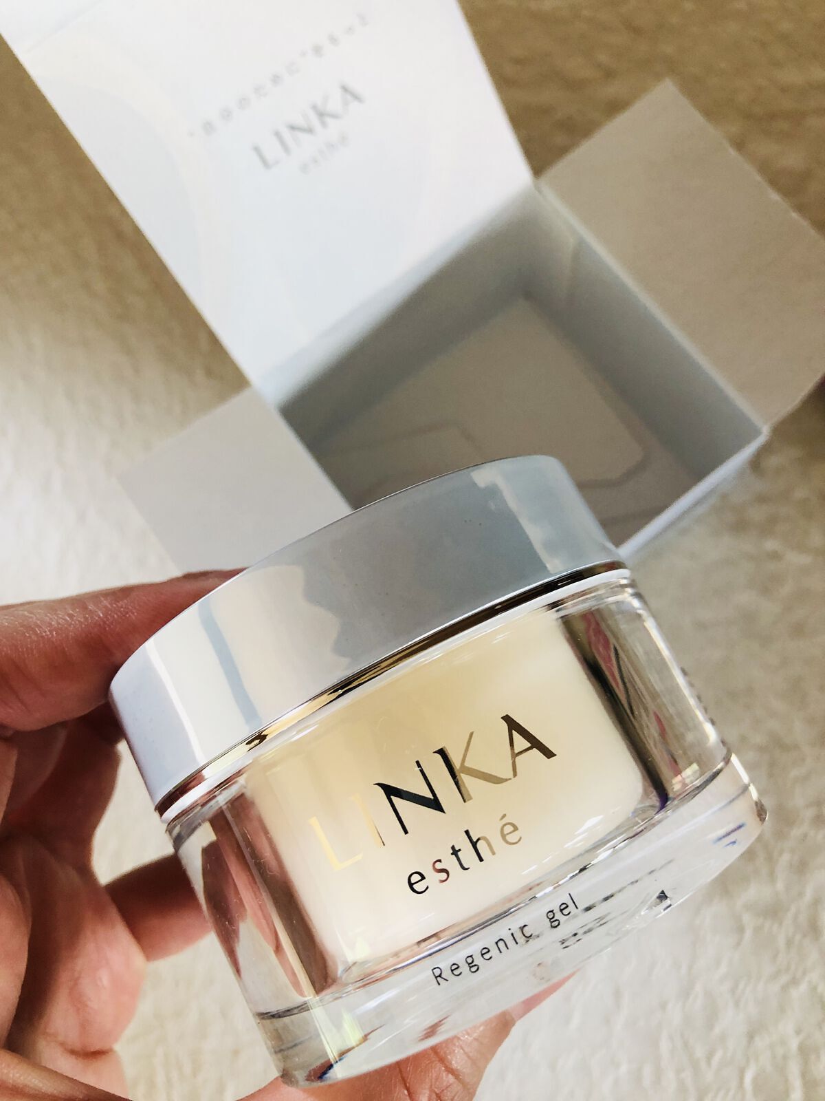 リンカ エステ リジェニック ジェル/LINKA esthe'/フェイスクリームを使ったクチコミ（1枚目）
