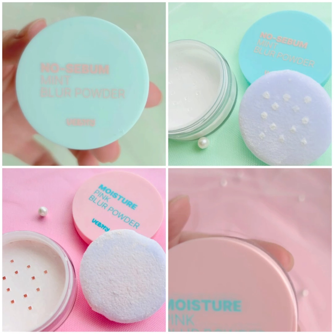 ノーセバムミントブラーパウダー /Vertty/ルースパウダーを使ったクチコミ（2枚目）