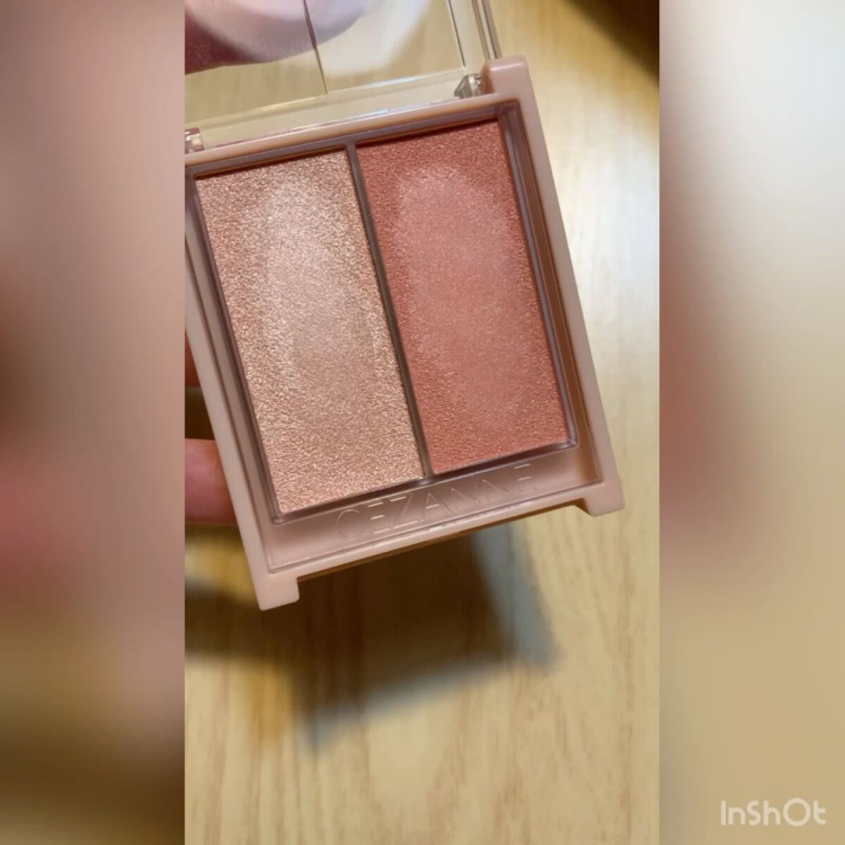 フェイスグロウカラー/CEZANNE/クリームハイライトを使ったクチコミ（2枚目）