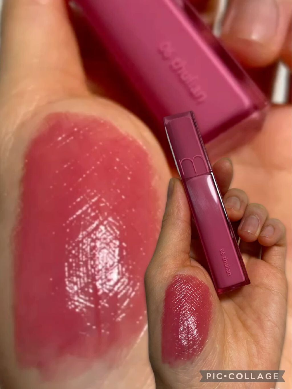 デュイフルウォーターティント/rom&nd/リップティントを使ったクチコミ（2枚目）