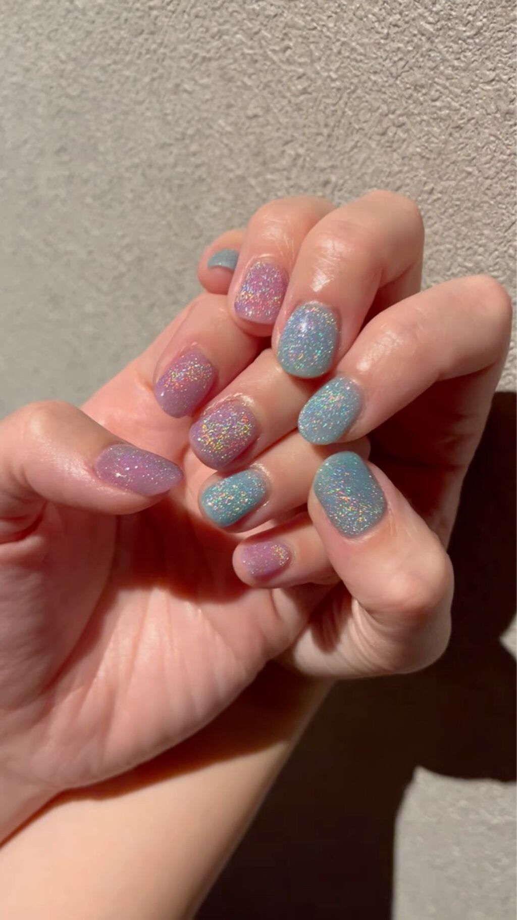 ジェルネイル（ライト対応）/セリア/ジェルネイルを使ったクチコミ（2枚目）