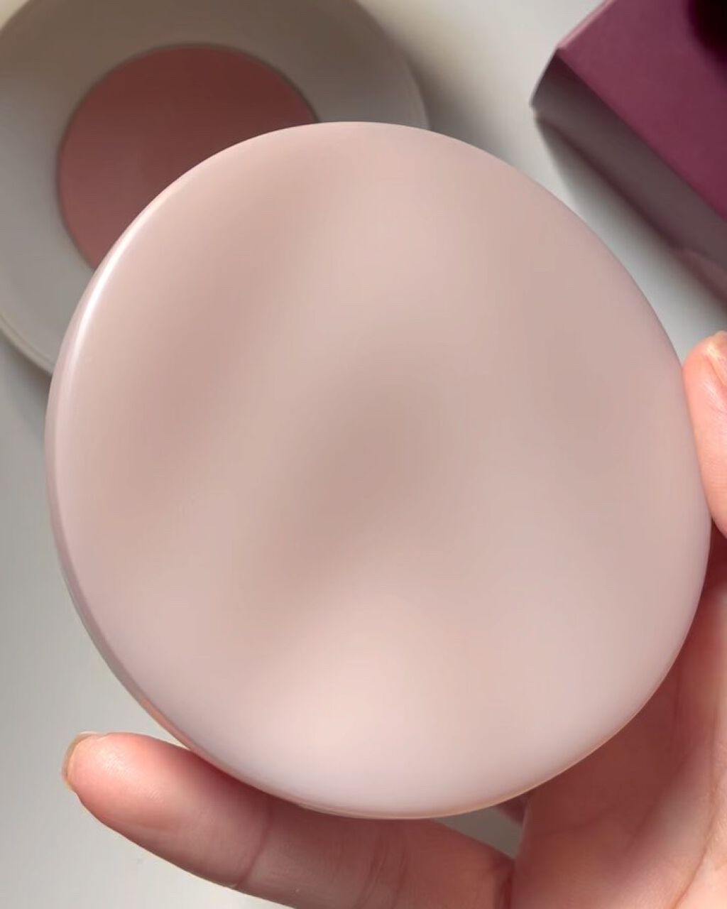 バイタルシアーブラッシャー/Laka/パウダーチークを使ったクチコミ（2枚目）