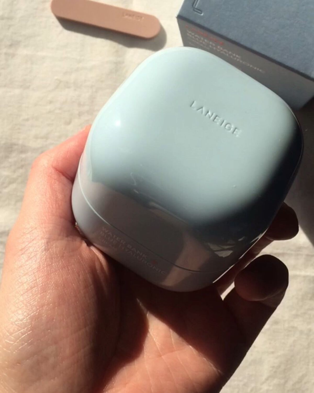 ウォーターバンク クリーム (乾燥肌用)/LANEIGE/フェイスクリームを使ったクチコミ（2枚目）