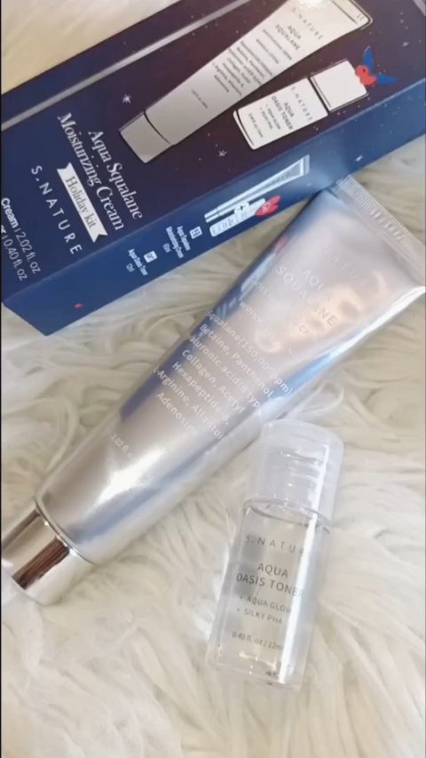 アクアスクワランモイスチャークリーム/S.NATURE/フェイスクリームを使ったクチコミ（1枚目）