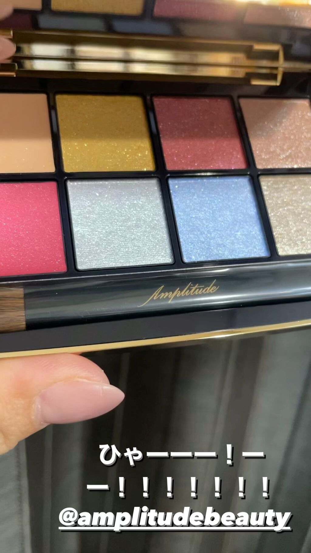 アイカラーパレット リミテッドコレクションa/Amplitude/アイシャドウパレットを使ったクチコミ（1枚目）