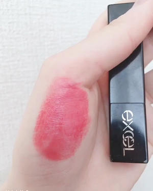 グレイズバームリップ/excel/口紅を使ったクチコミ（3枚目）