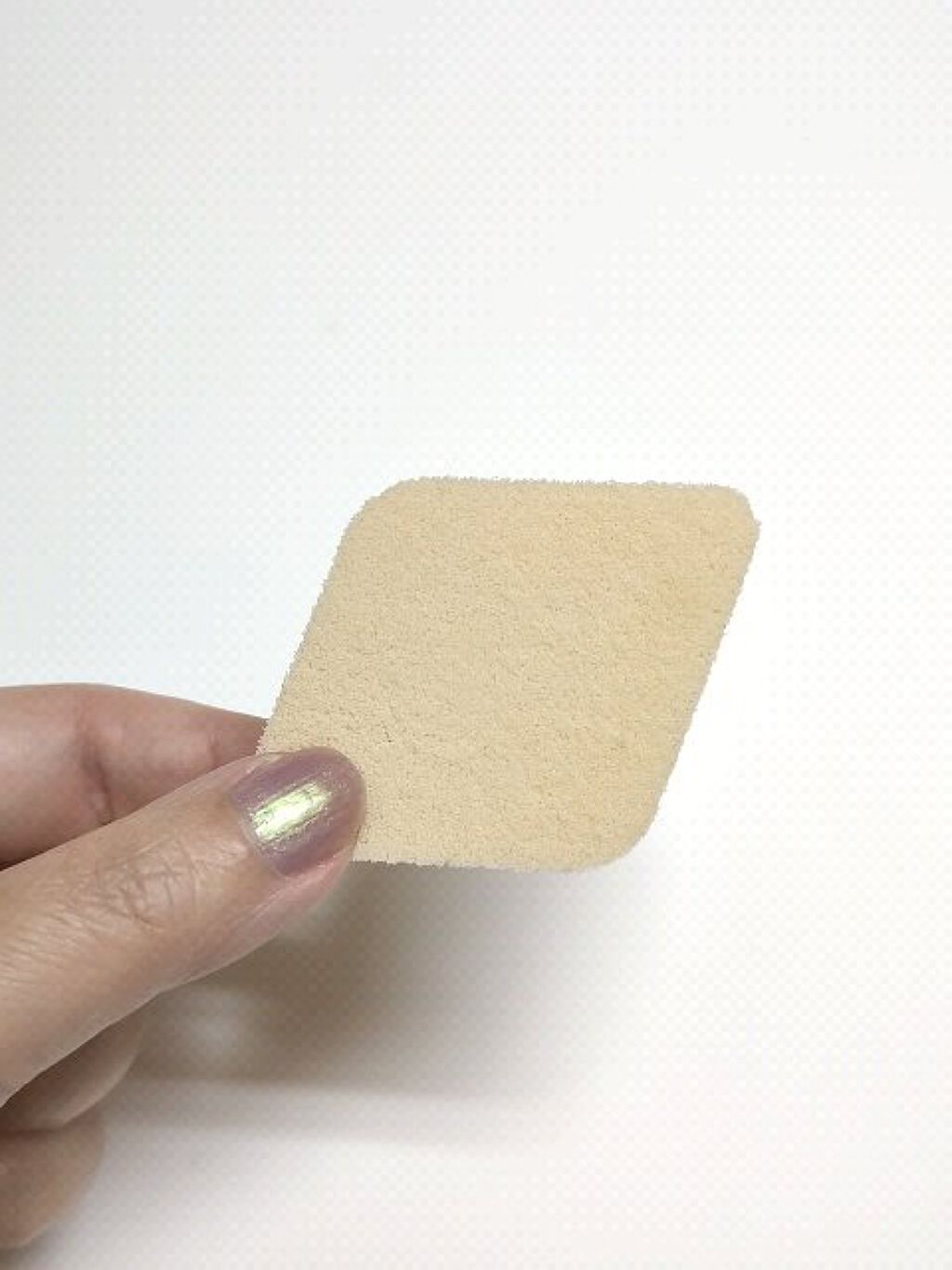 バリュースポンジ ダイヤ型 タイプM 6P/ロージーローザ/パフ・スポンジを使ったクチコミ（2枚目）