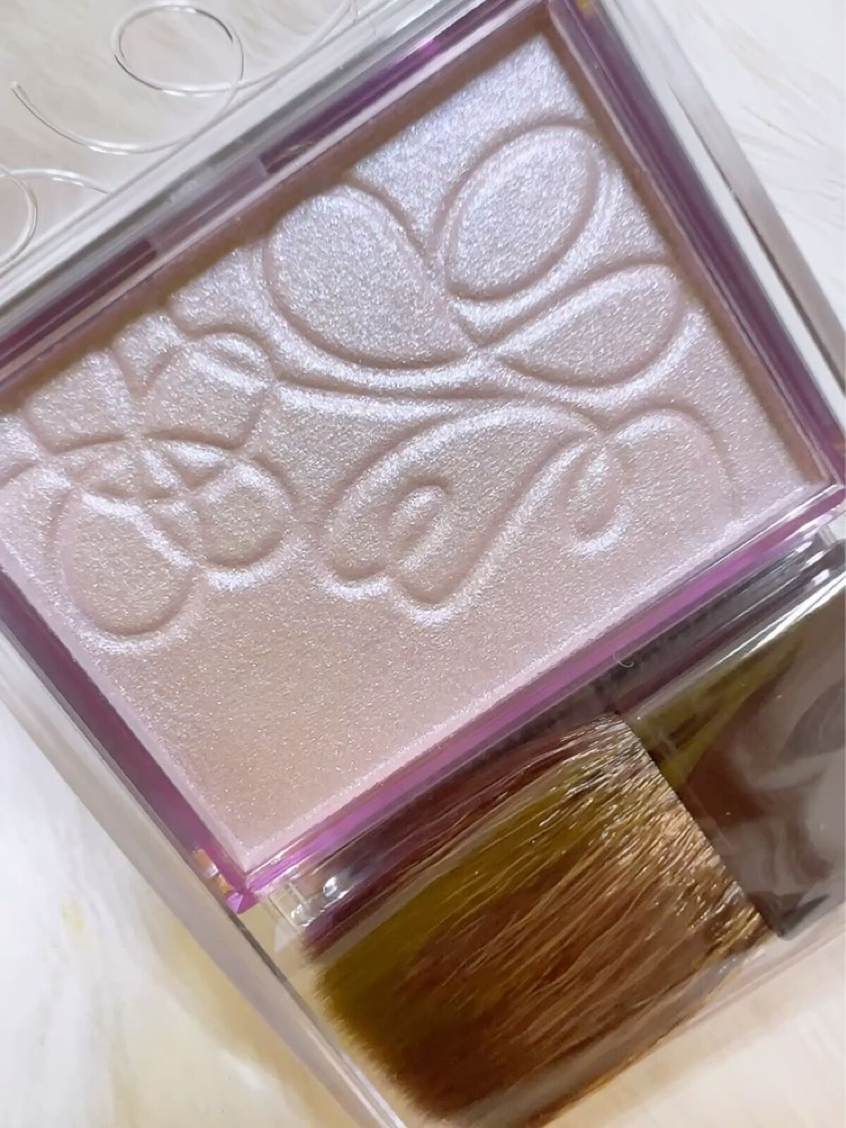 パールグロウニュアンサー/CEZANNE/パウダーハイライトを使ったクチコミ（3枚目）