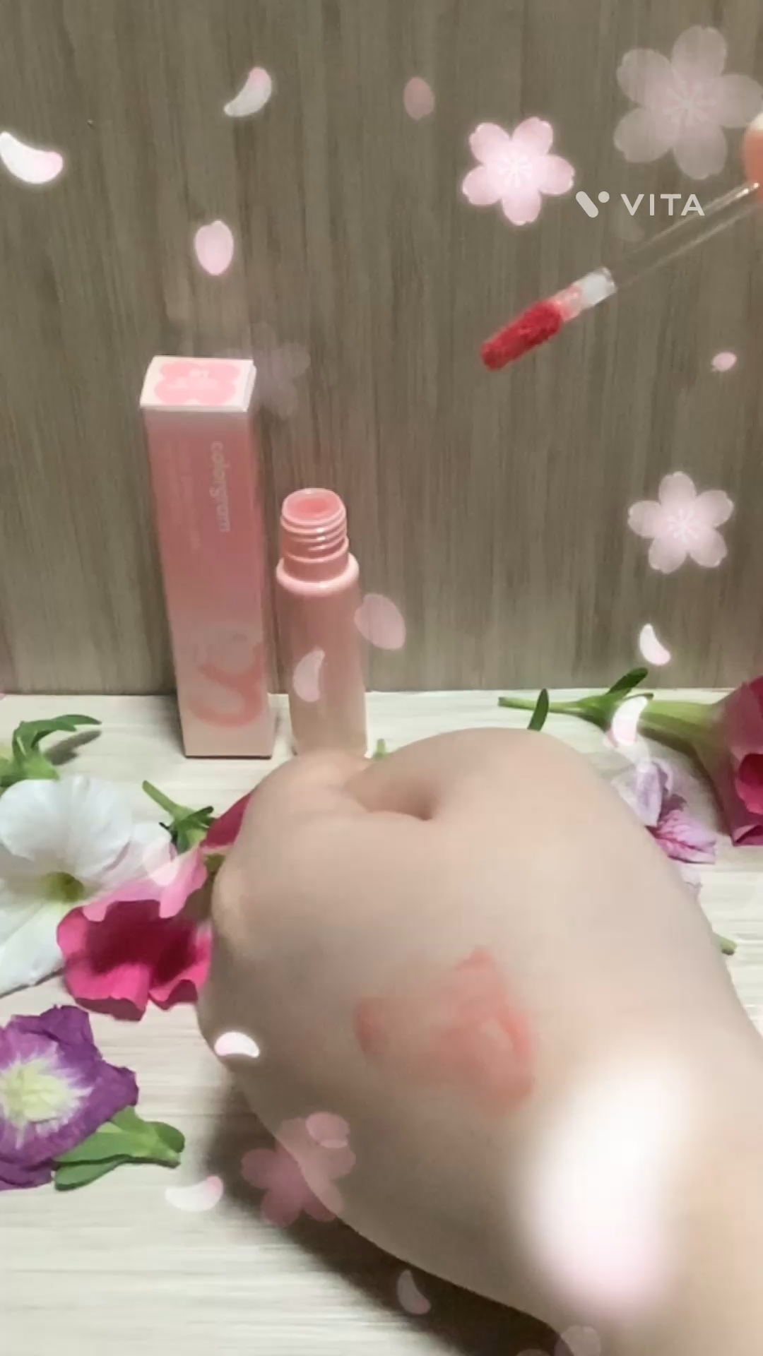 カラーグラム タンフルグラスティントミルク/Colorgram/リップティントの人気ショート動画