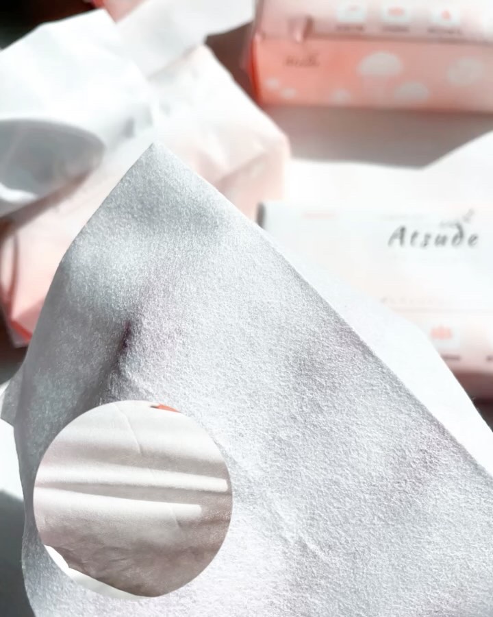 Atsude ベビードライシート/AIRFRIC/ティッシュを使ったクチコミ（2枚目）