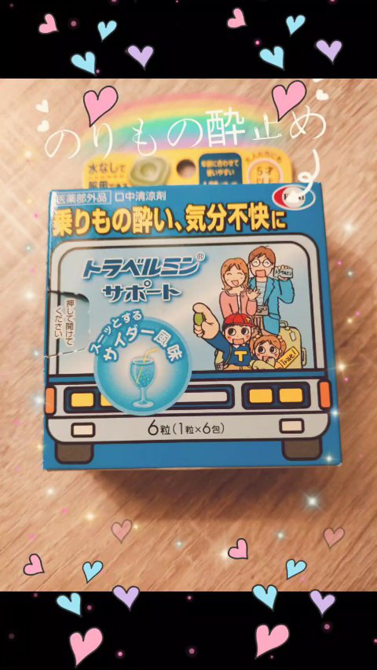 トラベルミンサポート/エーザイ/食品の動画クチコミ1つ目