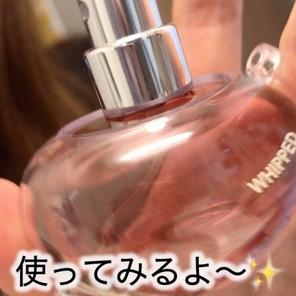 ホイップドムファバターヴィーガンジューシーケラチンヘアパフューム/WHIPPED/ヘアミストを使ったクチコミ(3枚目)