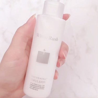 WHITENING EMULSION（美白乳液）/White Rush/乳液を使ったクチコミ（3枚目）