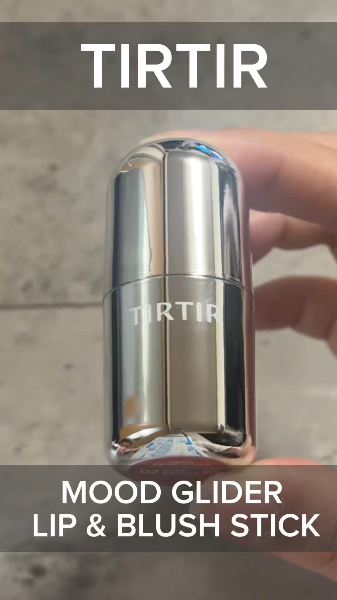 ムードグライダーリップ&ブラッシュスティック/TIRTIR(ティルティル)/ジェル・クリームチークの動画クチコミ2つ目