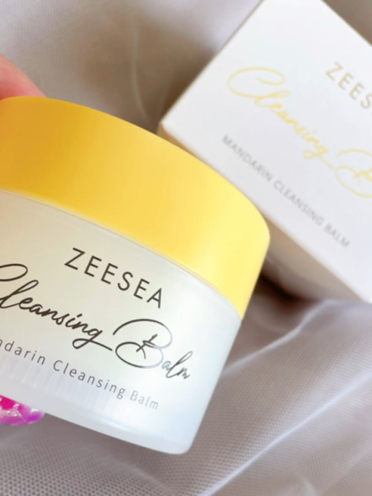 ナチュラルレモンクレンジングバーム/ZEESEA/クレンジングバームの動画クチコミ3つ目