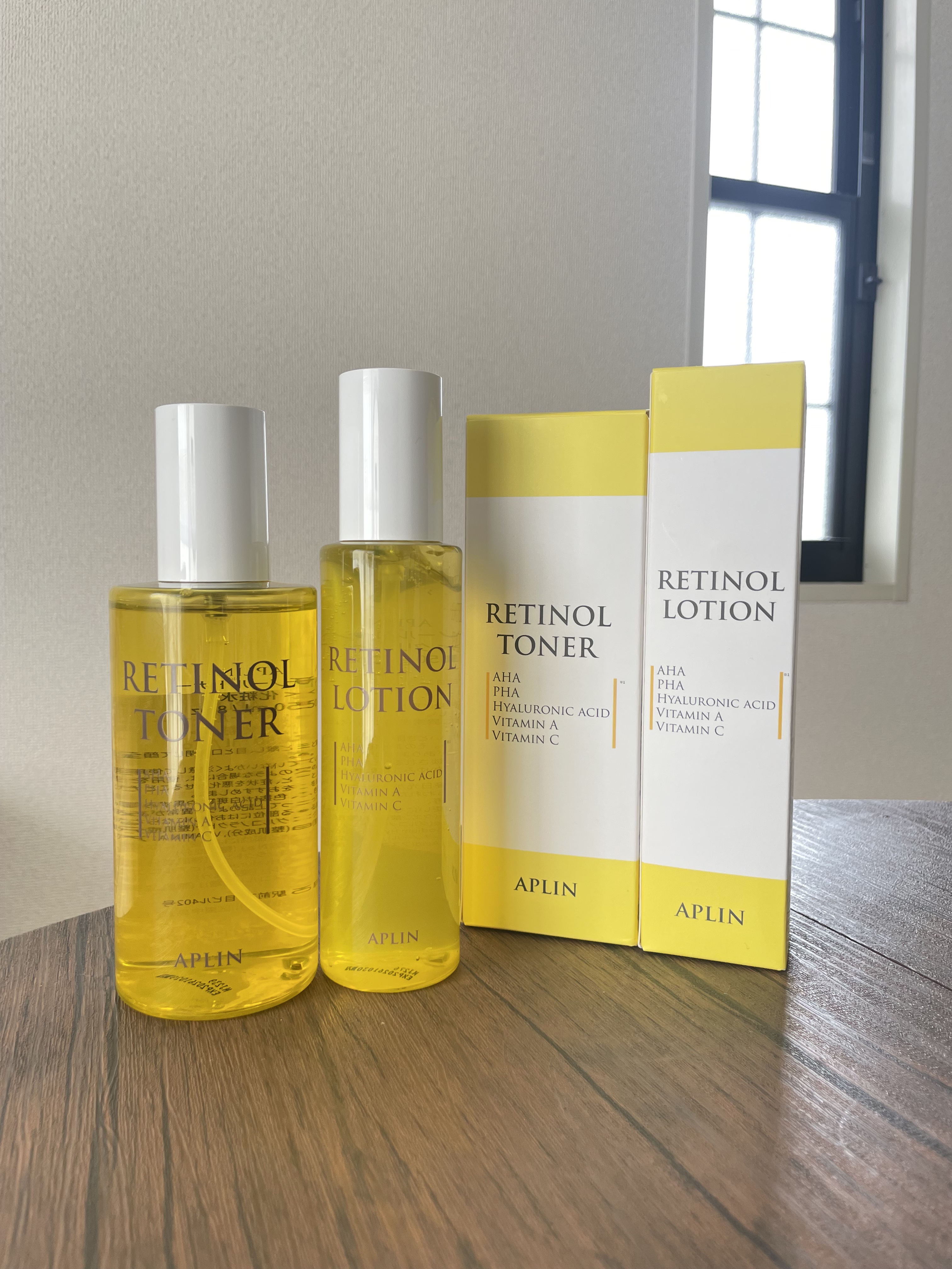 レチノールトナー/APLIN/ミスト状化粧水の人気ショート動画