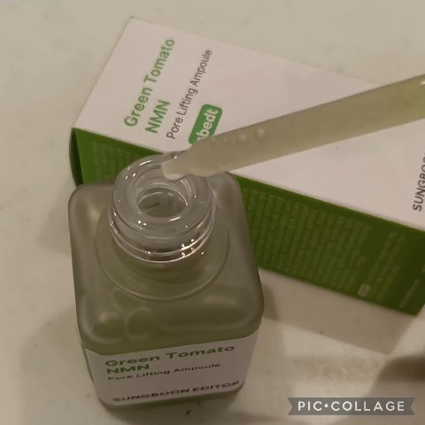 グリーントマト NMN ポア リフティング アンプル/SUNGBOON EDITOR（成分エディター）/美容液を使ったクチコミ（3枚目）
