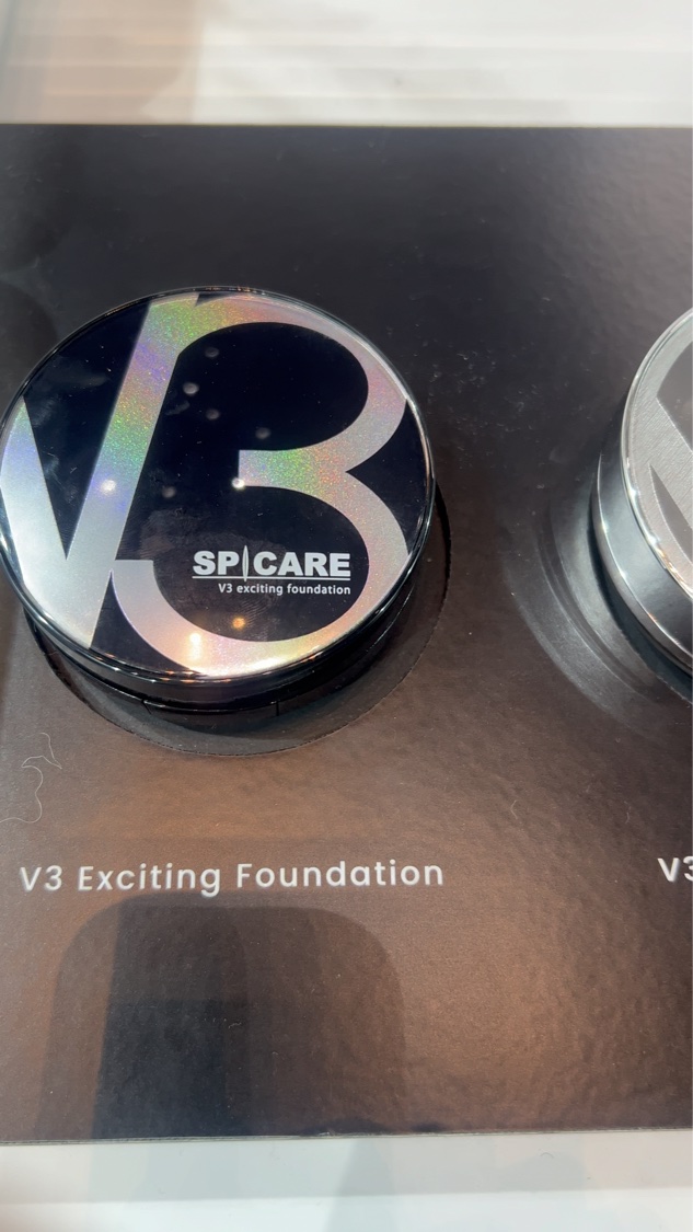 V3 ブリリアント ファンデーション/SPICARE/クッションファンデーションを使ったクチコミ（2枚目）