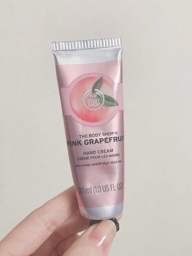 ハンドクリーム ピンクグレープフルーツ/THE BODY SHOP/ハンドクリームを使ったクチコミ（1枚目）