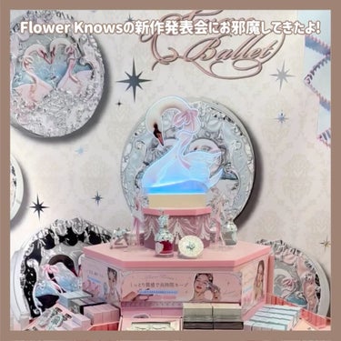 フラワーノーズスワンバレエシリーズ アイシャドウパレット/FlowerKnows/アイシャドウパレットを使ったクチコミ（2枚目）