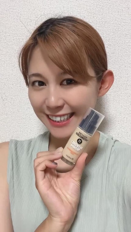 カラーステイ ロングウェア メイクアップ/REVLON/リキッドファンデーションの人気ショート動画