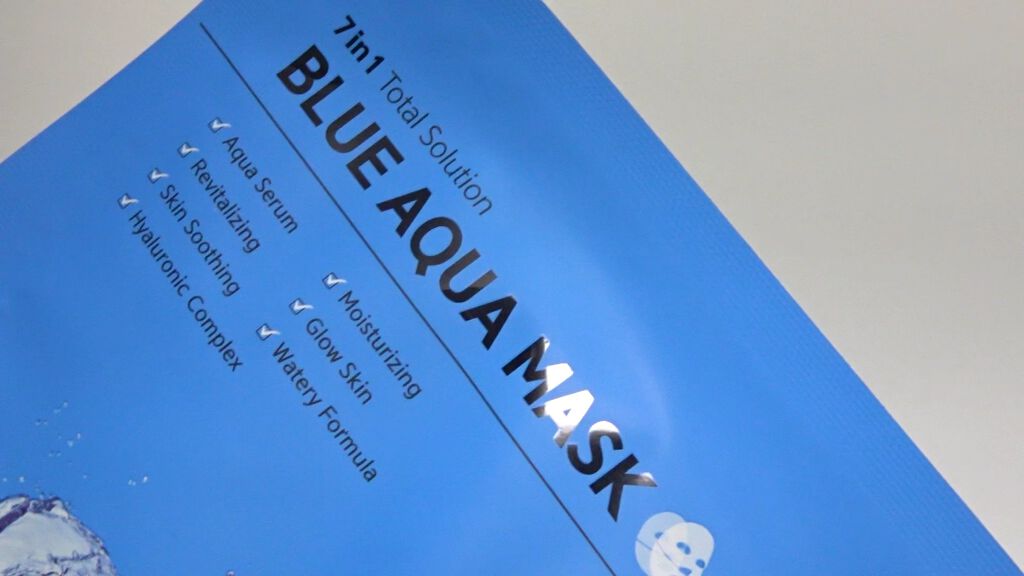 ブルーアクアマスク/BARULAB/シートマスク・パックを使ったクチコミ（1枚目）
