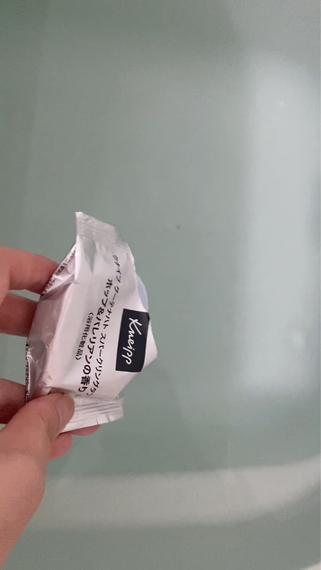 クナイプ グーテナハト スパークリングタブレット ホップ＆バレリアンの香り/クナイプ/炭酸系入浴剤を使ったクチコミ（3枚目）