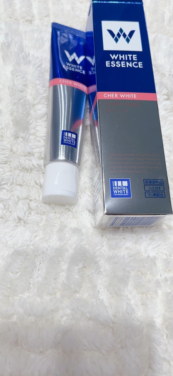 シェールホワイト/ホワイトエッセンス/歯磨き粉の動画クチコミ2つ目