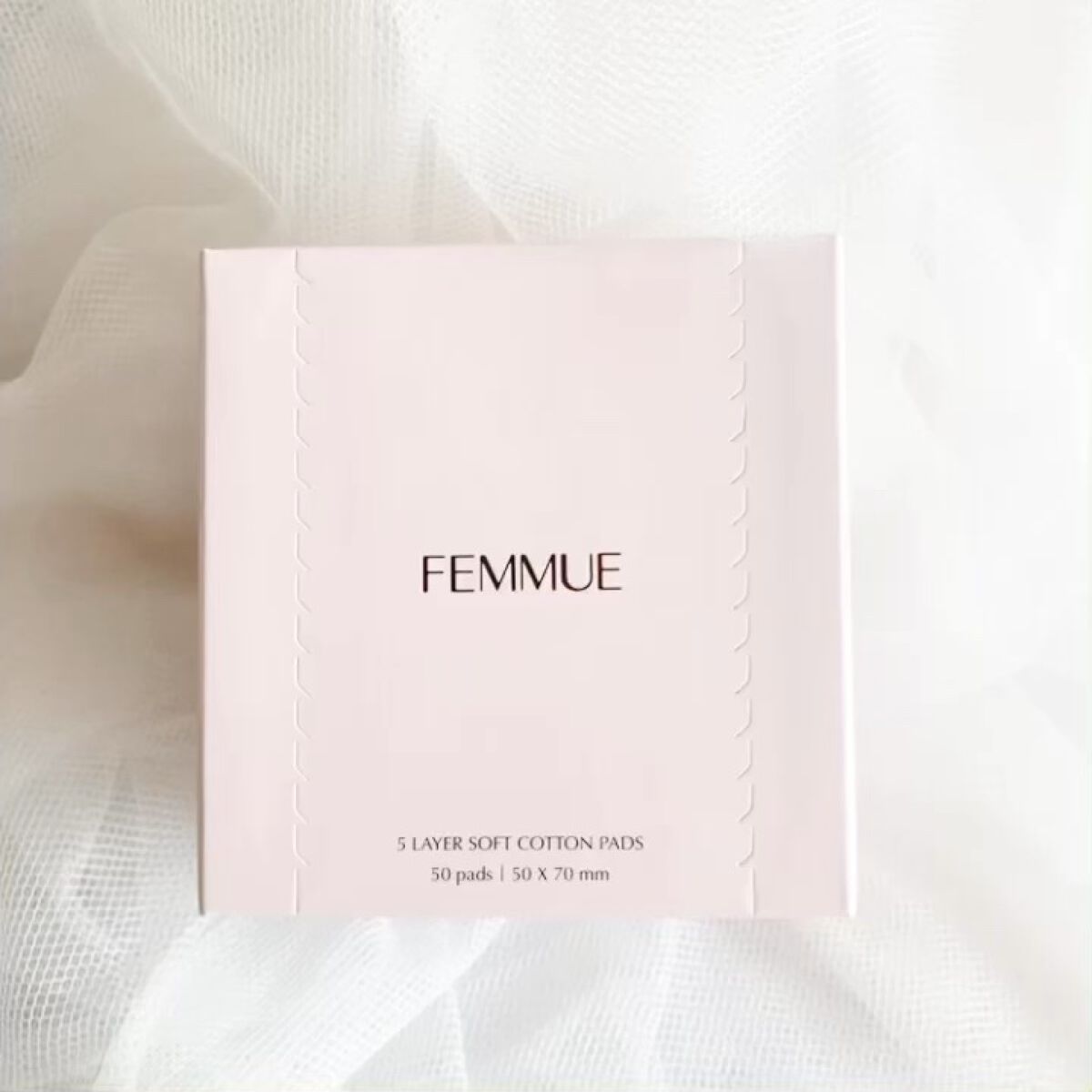 5レイヤーソフトコットンパッド/FEMMUE/コットンを使ったクチコミ（1枚目）