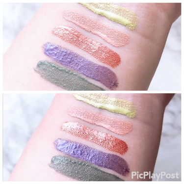 トーン ペタル リキッド アイシャドウ/to/one/リキッドアイシャドウを使ったクチコミ（2枚目）