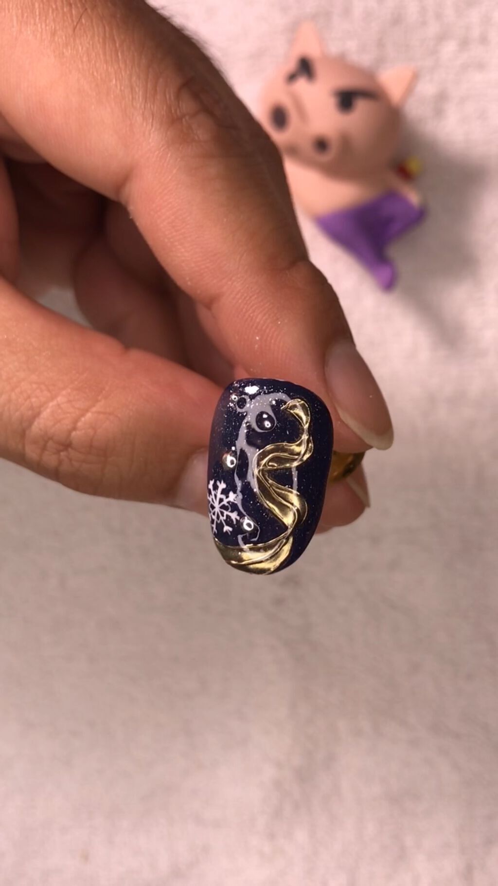 ネイルブラシ（ライン）/DAISO/ネイル用品を使ったクチコミ（1枚目）