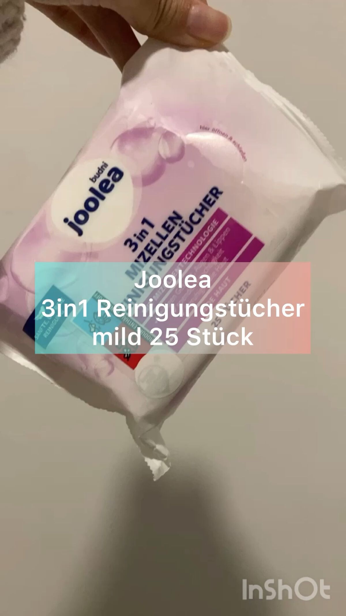 3in1 Reinigungstücher mild 25 Stück/Joolea/クレンジングシートを使ったクチコミ（1枚目）