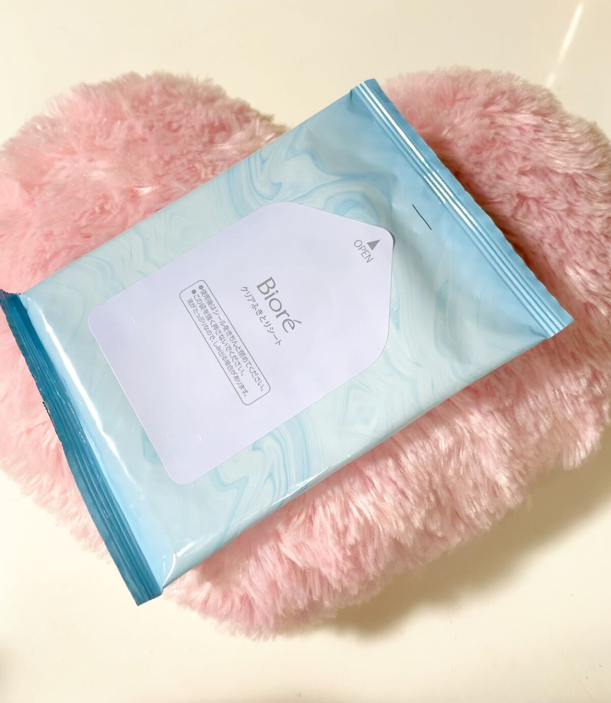 クリアふきとりシート/ビオレ/クレンジングシートを使ったクチコミ（1枚目）