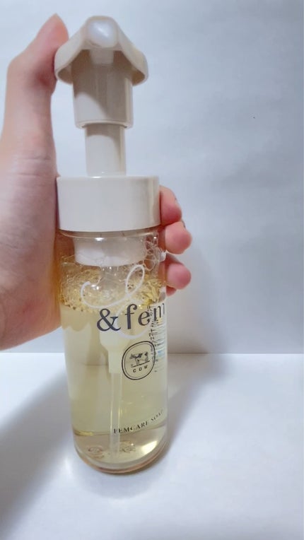 アンドフェム フェムケア泡ソープ/&fem/デリケートゾーンケアを使ったクチコミ(3枚目)