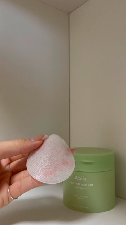 ドクダミカーミングタッチスポットパッド/Abib /トナーパッドの人気ショート動画
