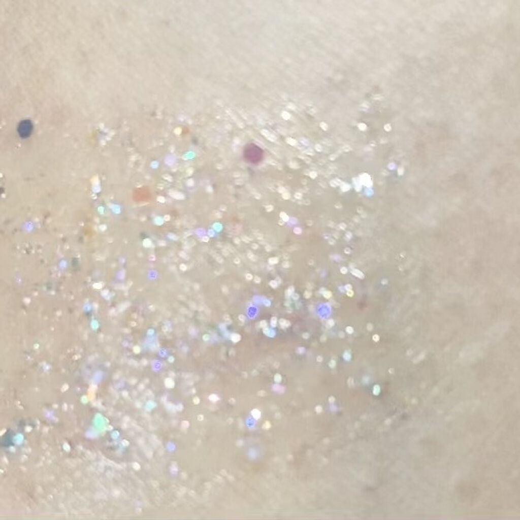 シュガー トゥインクル リキッド グリッター/PERIPERA/グリッターを使ったクチコミ（3枚目）