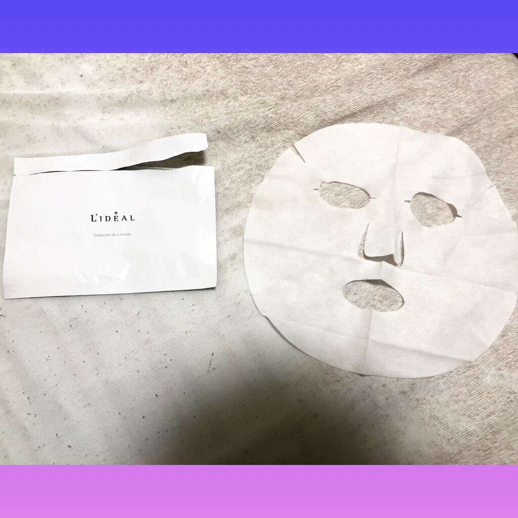 ベルフィーユ デ ラメラ/L'ideal(リディアル)/シートマスク・パックを使ったクチコミ（1枚目）