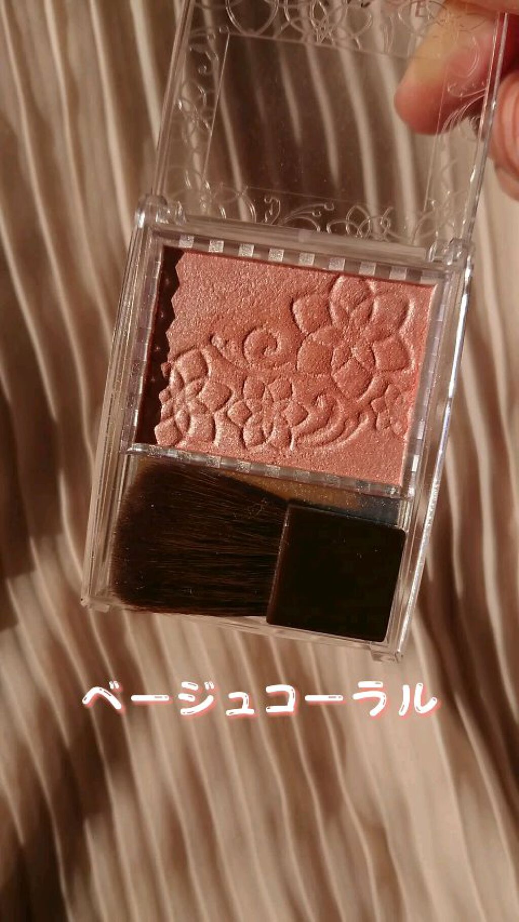 パールグロウチーク/CEZANNE/パウダーチークを使ったクチコミ（2枚目）