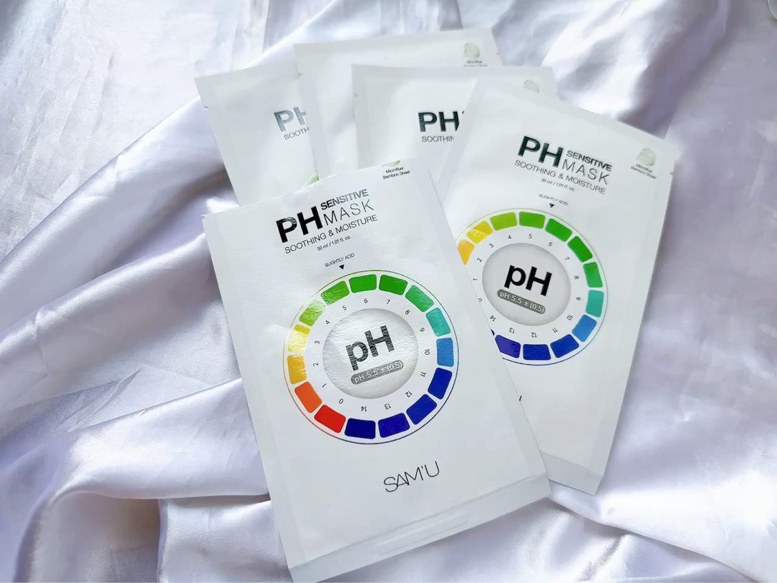 PHセンシティブマスクスージング＆モイスト/SAM'U/シートマスク・パックを使ったクチコミ（3枚目）